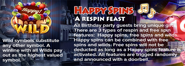 Дикий символ слота Birthday