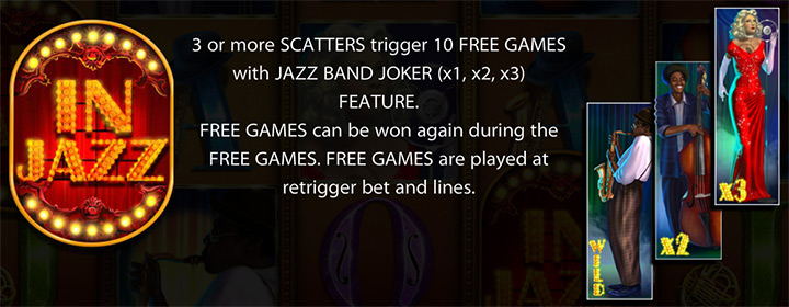 Scatter слота In Jazz