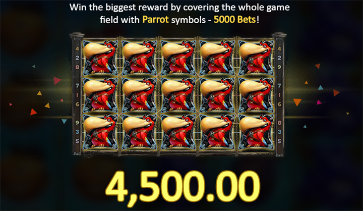 Бонусная игра слота Lucky Pirates