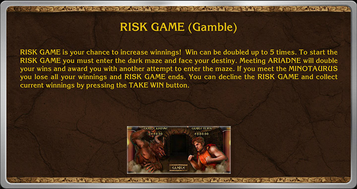 Риск-игра аппарата Minotaurus